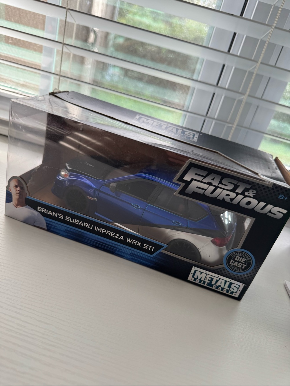 Fast & Furious Brian's Subaru Impreza WRX STI - Blue Die-Cast Toy Car